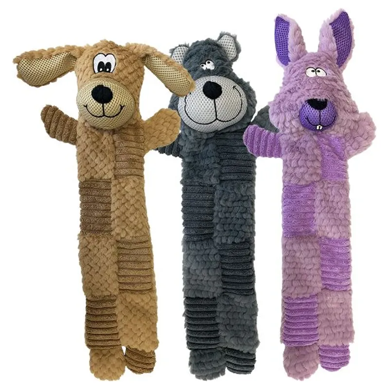 Hem and Boo Crinkle Creatures Dog Toy